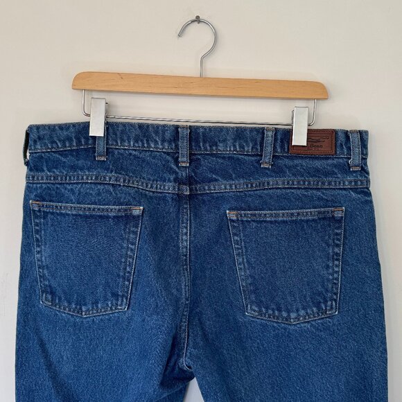 LLBEAN Men's Standard Fit 36x28 Medium Blue Jeans - Picture 7 of 8